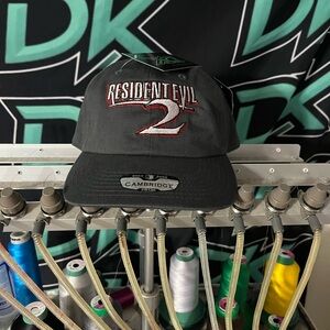 Resident Evil 2 Black Embroidered Baseball Cap